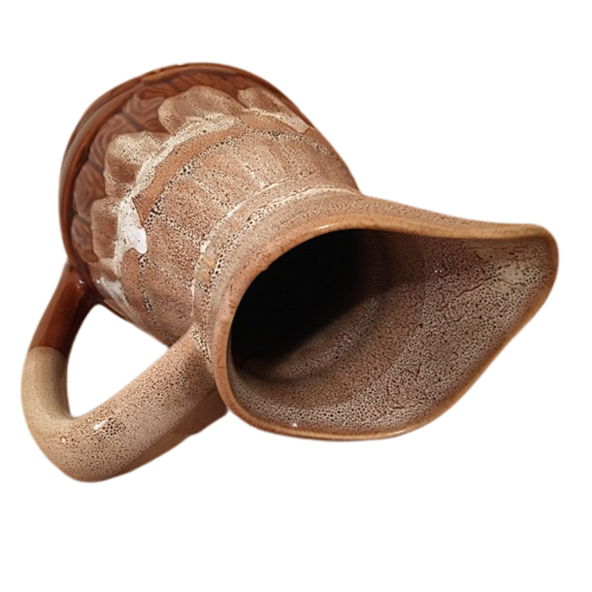 Pitcher vase in flammé sandstone