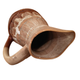 Pitcher vase in flammé sandstone