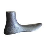 Foot shape vintage metal shoemaker