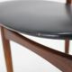 1960s Set of Six Scantic Mobelvaerk Dining Chairs in Leatherette, Denmark