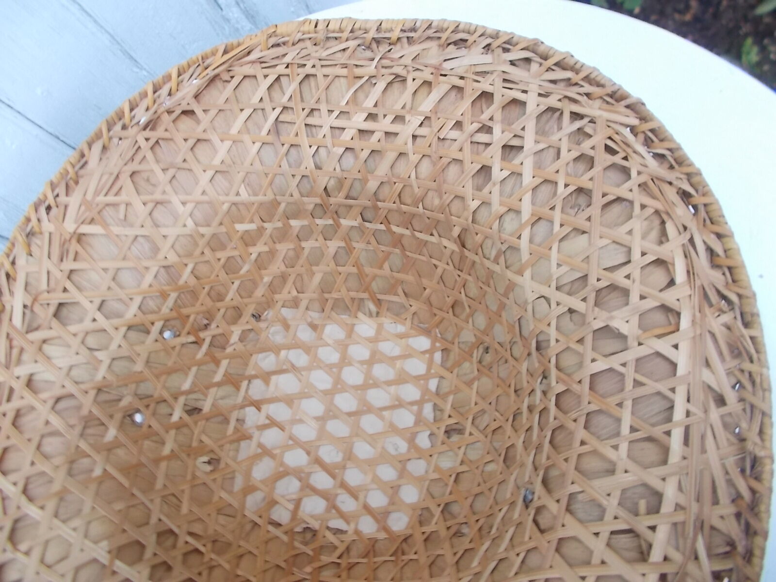 Colonial-style Asian straw hat