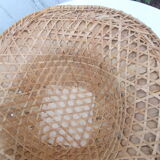 Chapeau asiatique style colonial en paille