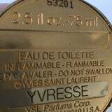 Yves st Laurent perfume bottle case