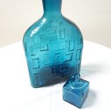 Decorative glass bottle