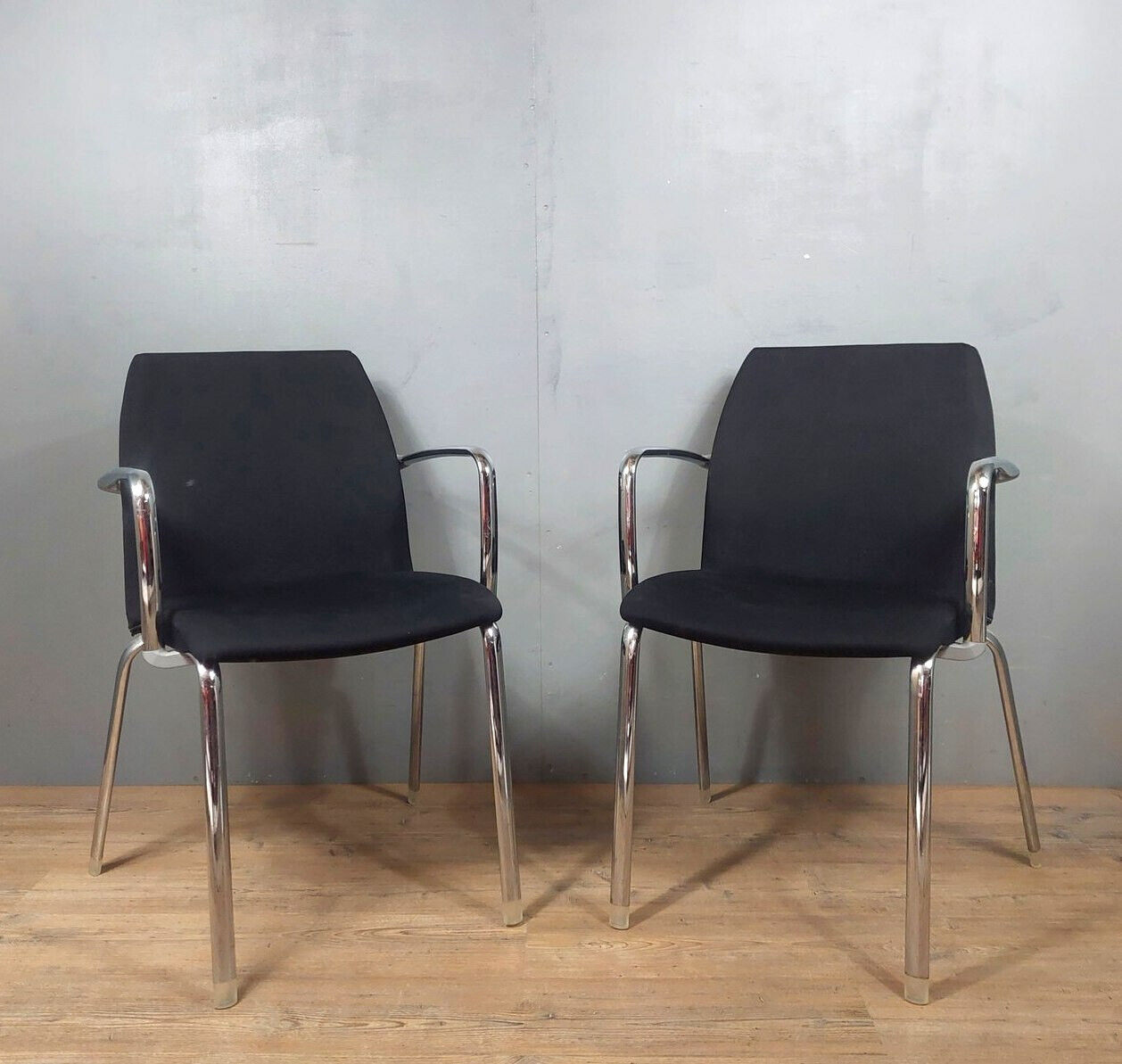 Pair of armchairs Design style Moderniste circa 1970-1980
