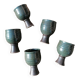 Original signed stoneware tumbler cups.
