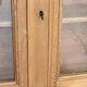 Beautiful patinated pine bookcase (circa 1900).