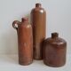 Trio brown sandstone mismatched