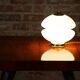 Mid-Century Table Lamp in Brass and Glass, Czech, 1960s