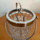 Ice bucket with its pliers