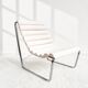 Hanging chair in Michel Boyer style, circa 1980.