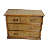 Rattan dresser 1970