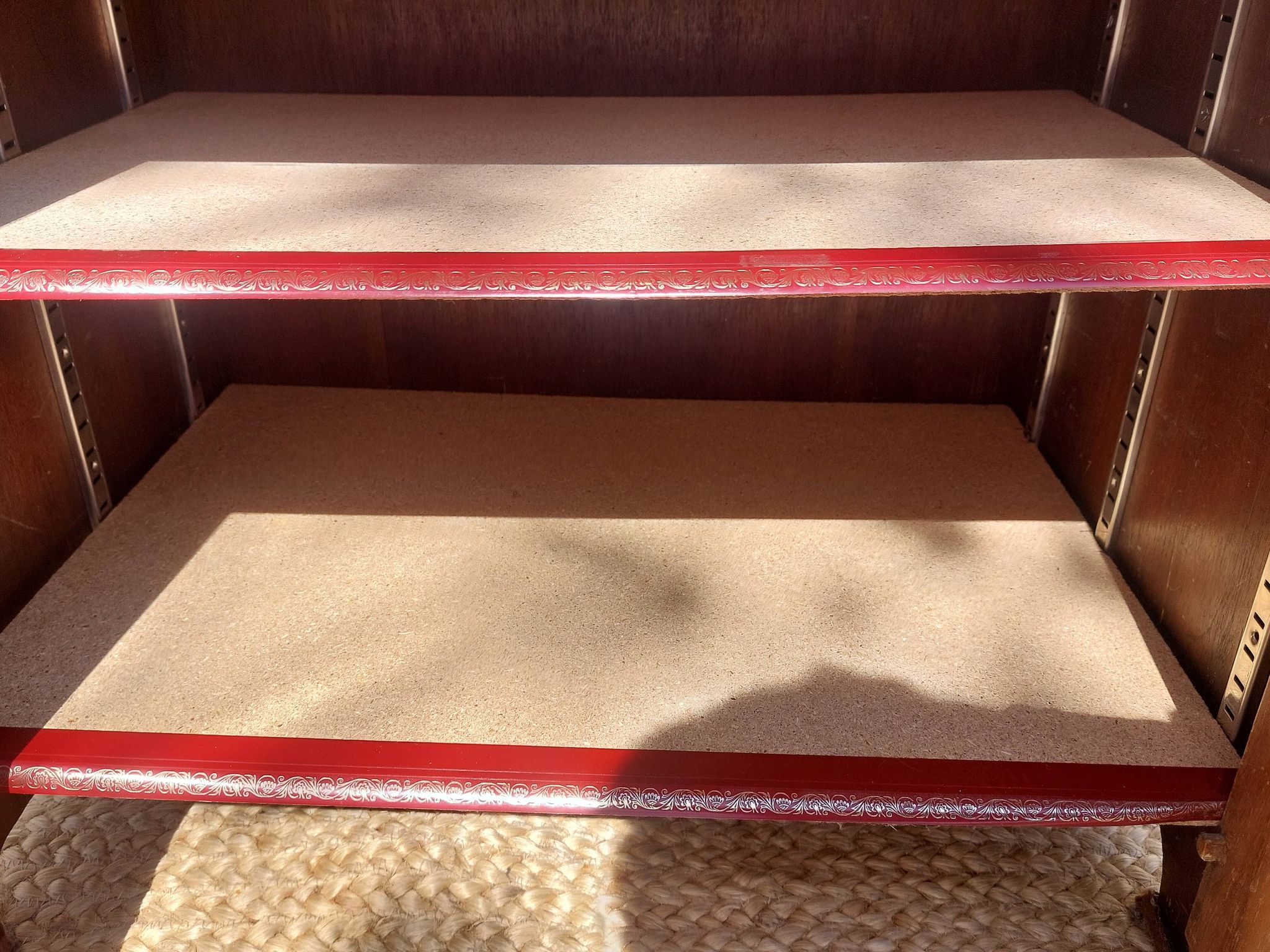 small wooden piece of furniture, vintage
