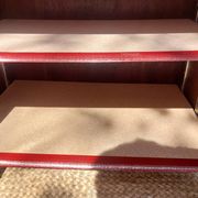 small wooden piece of furniture, vintage