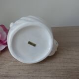 Iridescent Ceramic Swan Tumbler, Swan Pot Bathroom Decoration