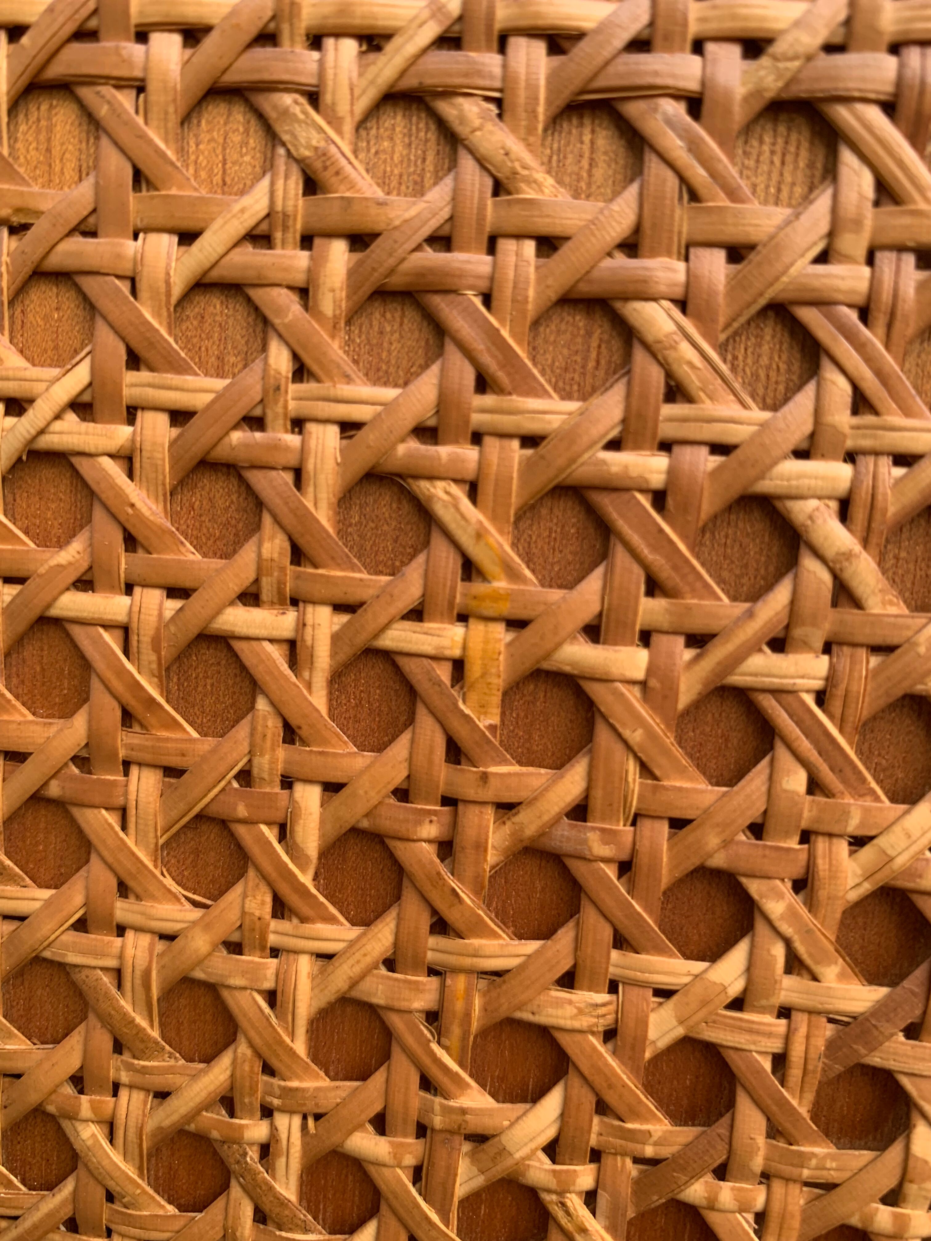 Vintage buffet in bamboo and cannage 1970