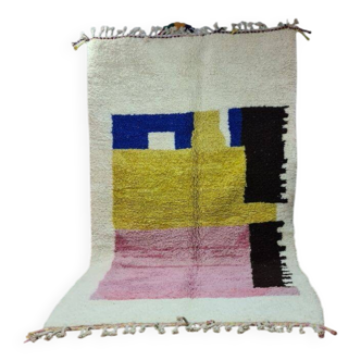 Tapis Bohème Moderne 250x150 cm - Design Géométrique Multicolore