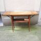 Old solid wood console with 2 flaps.