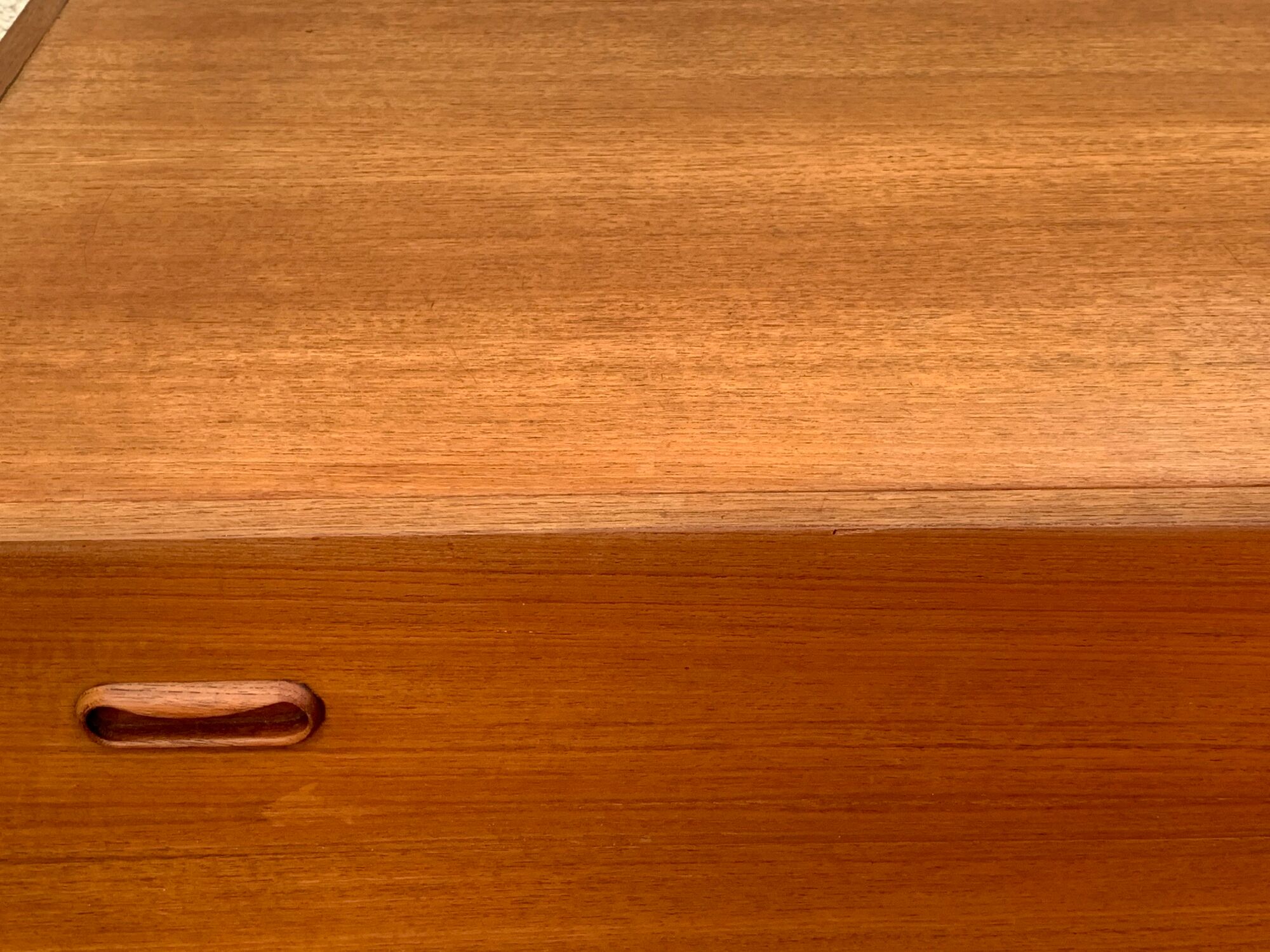 Pair of Scandinavian teak chests of drawers 1960