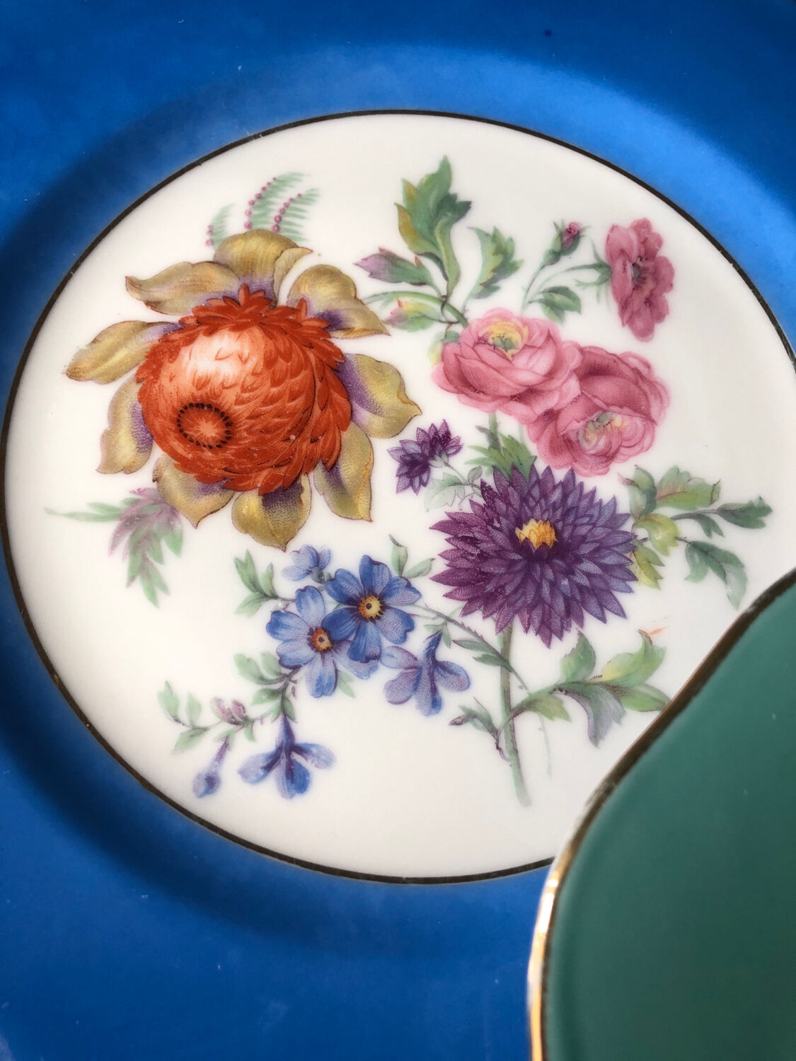 5 antique cookie plates or dessert