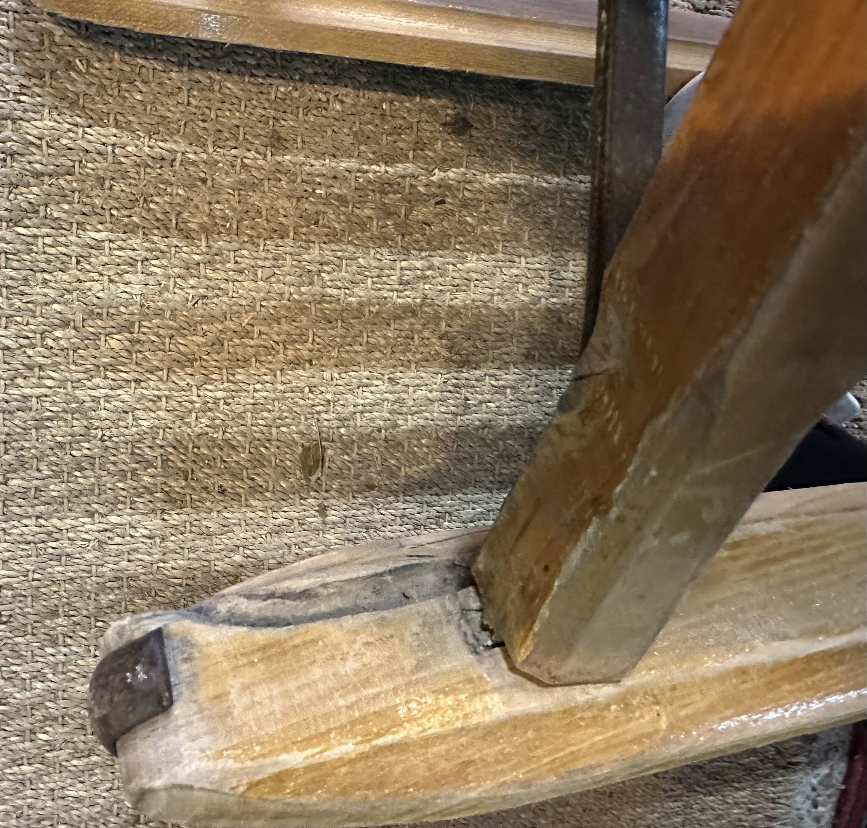 Old wooden sled 1940