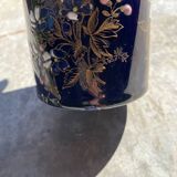 Pretty little vase, enamelled bfk boch and brother