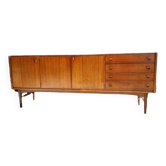 Vintage Scandinavian sideboard, teak sideboard from the 60s, 70s.