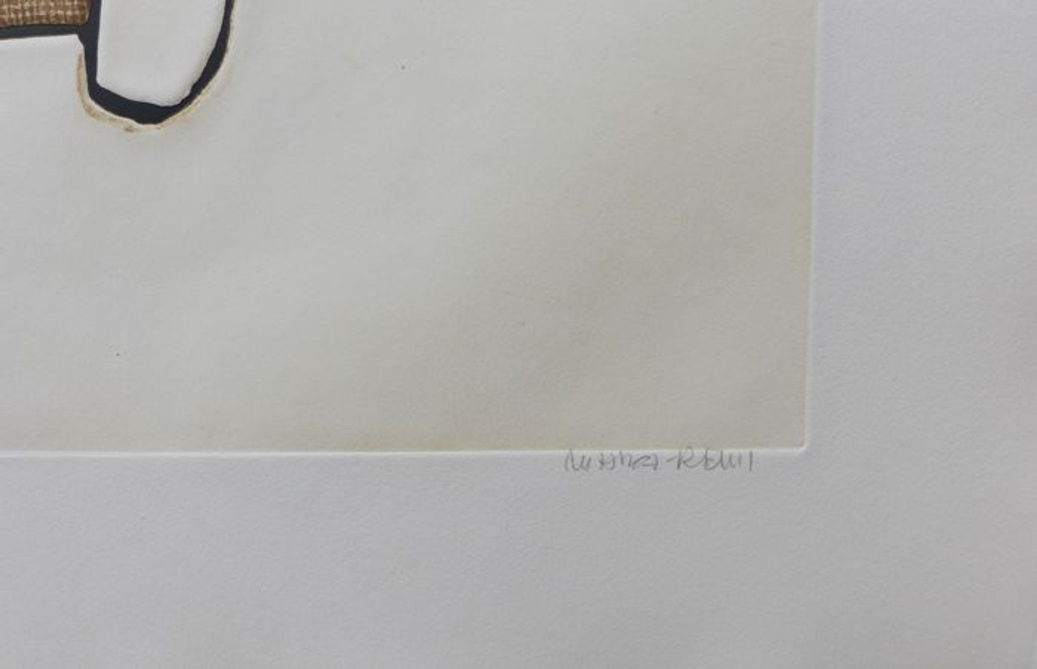 Composition 9 1977 eau-forte et aquatinte originale signée Conrad Marca-Relli