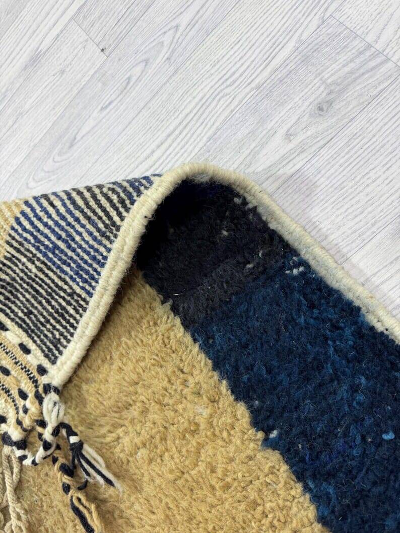 Large handmade wool rug