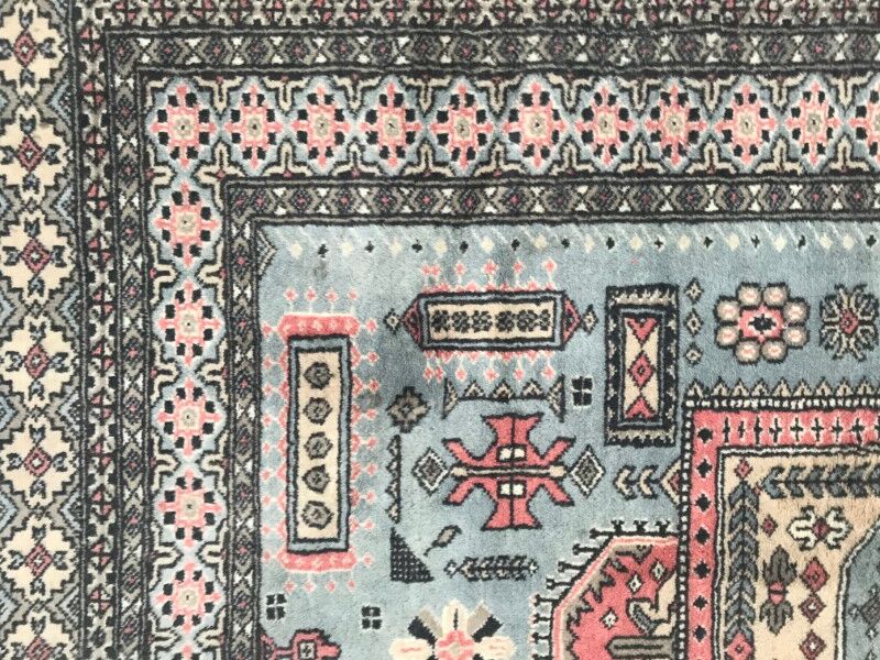 Pakistan is 125 X 190 CM hand vintage carpet
