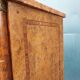 Empire style bedside table marble top