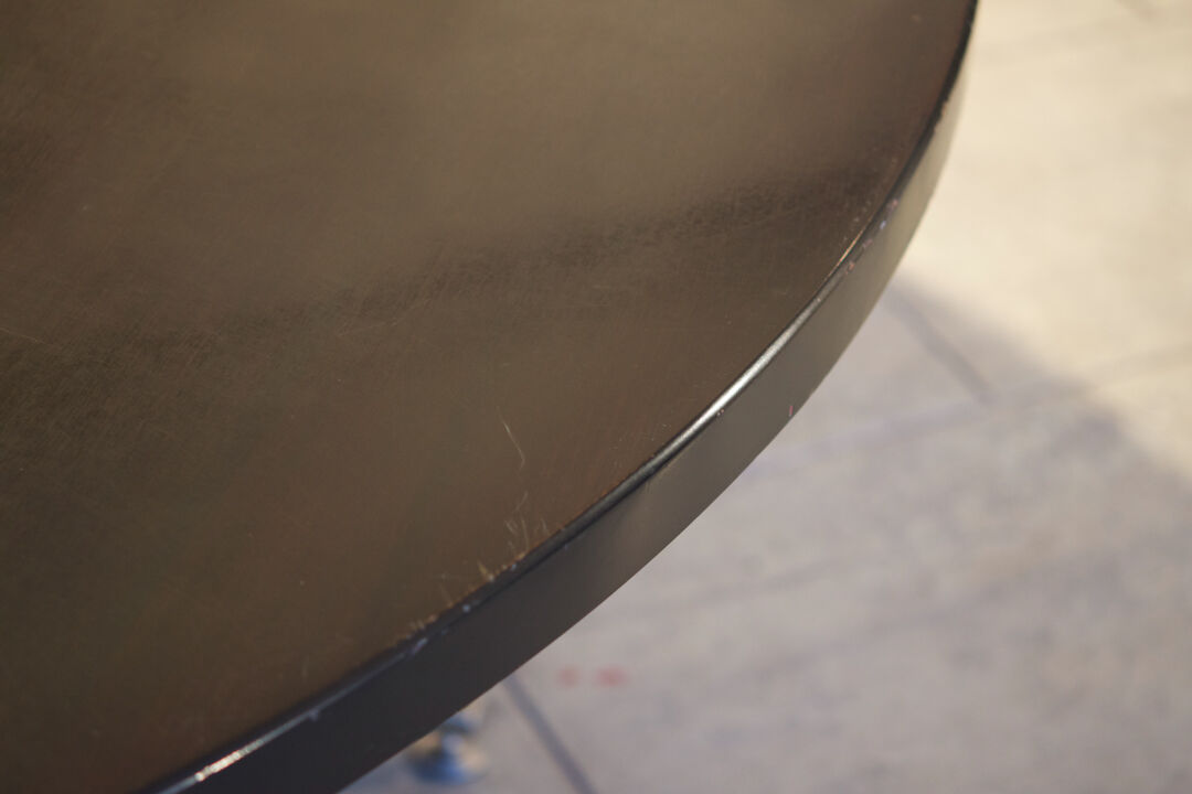 Large round conference table xxl design 1970'
