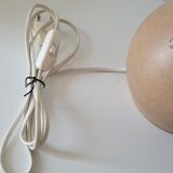 Vintage gres lamp lampshade jute rope