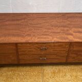 Mid century retro vintage teak small sideboard by Schreiber 1960
