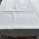 BR embroidered rectangle tablecloth with 12 matching towels.
