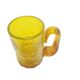 Beer cup by J. Słuczan-Orkusz for Cracow Institute for Glassworks, Poland, 1970s