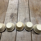 Stoneware pot bowls from Digoin France