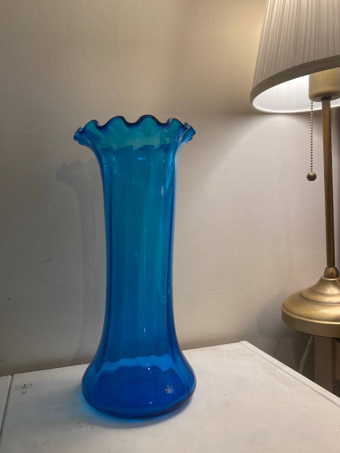 Vase bleu