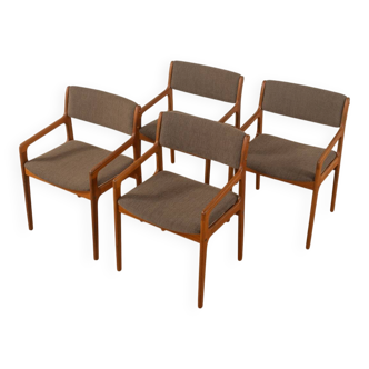 1960s dining chairs by Den Blaa Fabrik