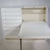 Postmodern highboard cabinet with fold-out desk by Interlübke, 1970s 1980s