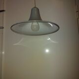 Industrial enamel hanging lamp