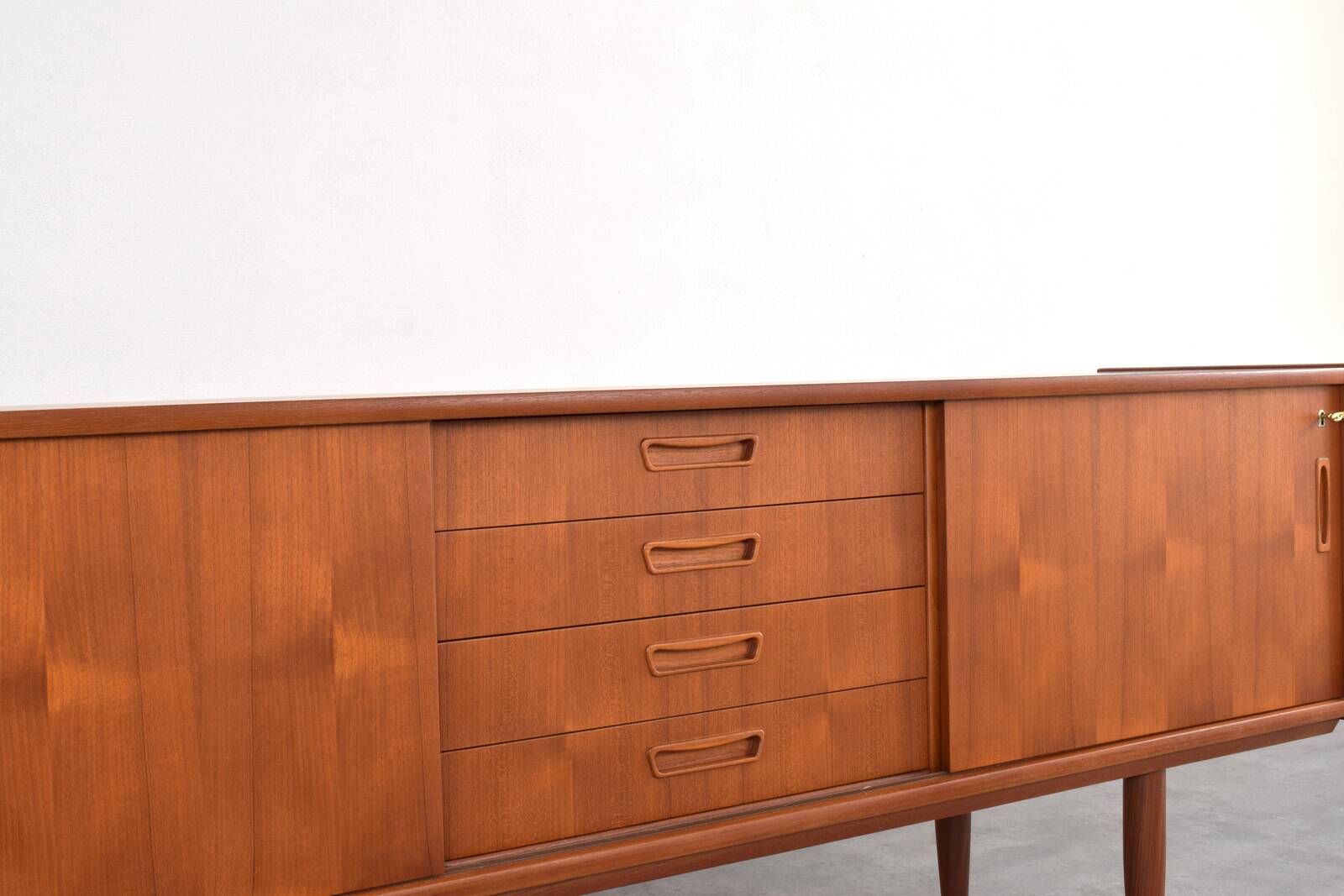 Mid-Century Danish Teak Sideboard, 1960s.