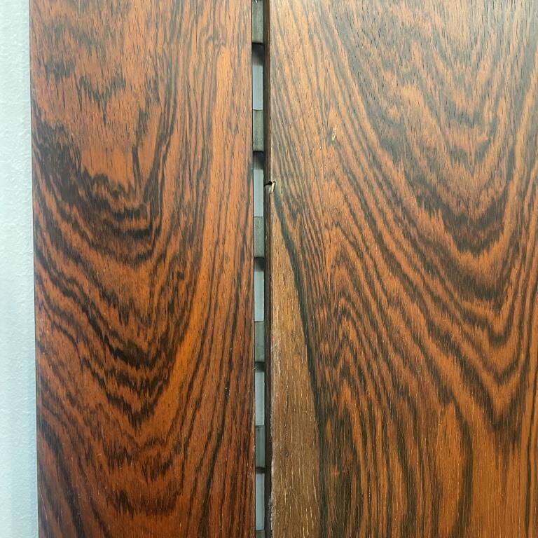Extraordinary Rio rosewood bookcase