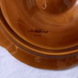Set of 3 oyster and shellfish plates, Sarreguemines