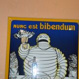 Enamelled plate "Michelin"