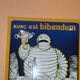 Plaque émaillée "Michelin"