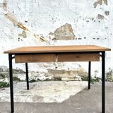 Modernist wood and metal office