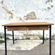 Modernist wood and metal office