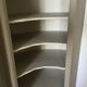 Antique library corner unit