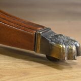 English Style Mahogany Extendable Pedestal Table - 1960